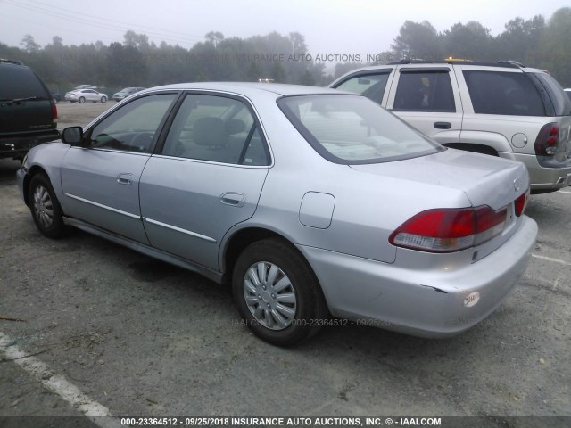 1HGCF86612A017216 - 2002 HONDA ACCORD VALUE SILVER photo 3