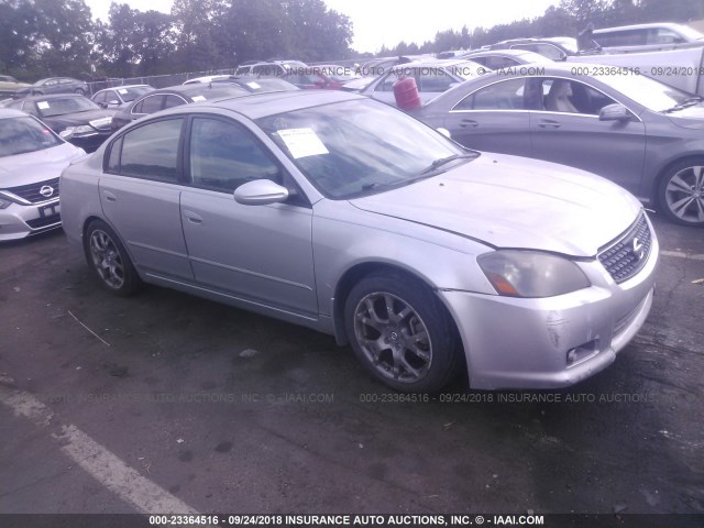 1N4BL11E96C109540 - 2006 NISSAN ALTIMA SE/SL/SE-R SILVER photo 1