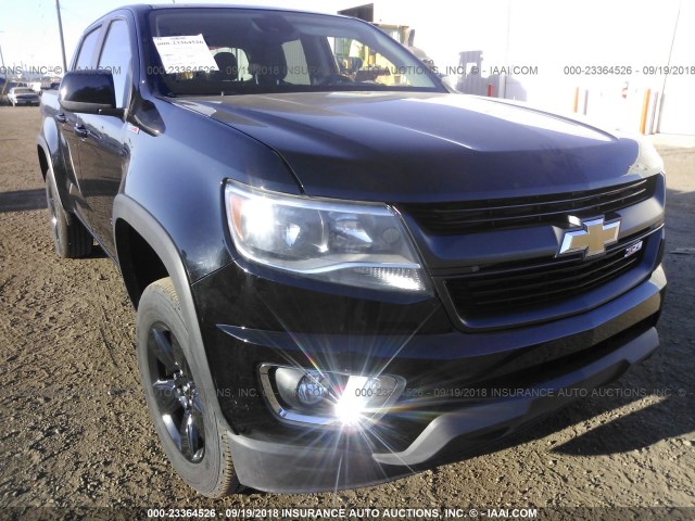 1GCPTCE12G1305321 - 2016 CHEVROLET COLORADO LT BLACK photo 6