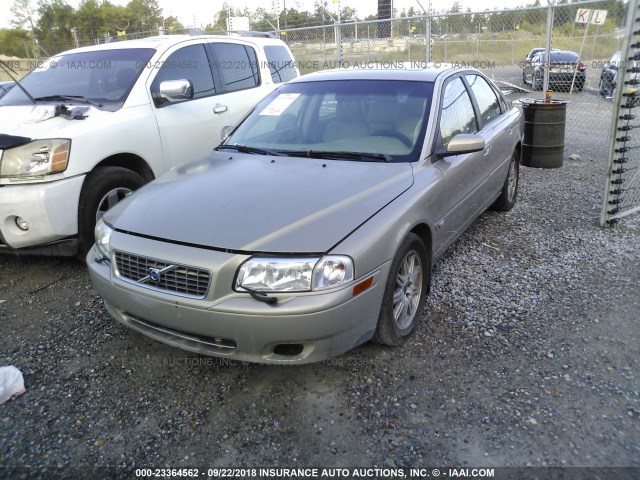 YV1TS59H141378092 - 2004 VOLVO S80 2.5T BROWN photo 2