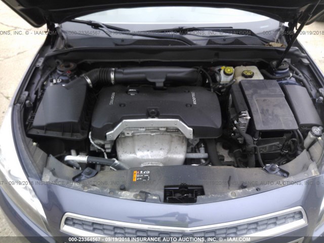 1G11C5SA2DF191267 - 2013 CHEVROLET MALIBU 1LT ლურჯი ფოტო 10