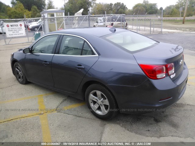 1G11C5SA2DF191267 - 2013 CHEVROLET MALIBU 1LT ლურჯი ფოტო 3