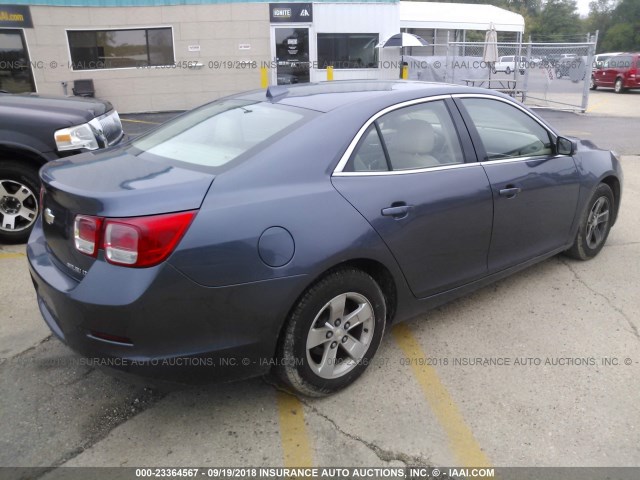 1G11C5SA2DF191267 - 2013 CHEVROLET MALIBU 1LT ლურჯი ფოტო 4