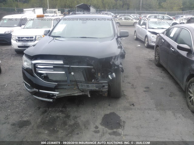1GKKNWLS1HZ209785 - 2017 GMC ACADIA SLT-2 შავი ფოტო 6