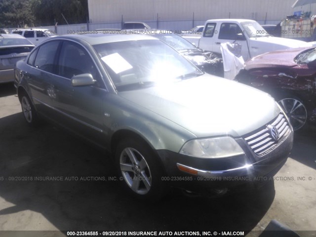 WVWRH63BX4P102936 - 2004 VOLKSWAGEN PASSAT GLX 绿色 照片 1