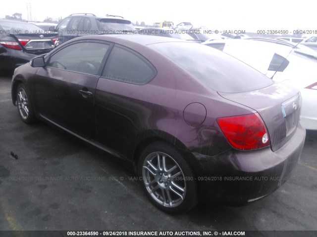 JTKDE177260078843 - 2006 TOYOTA SCION TC 红色 照片 3