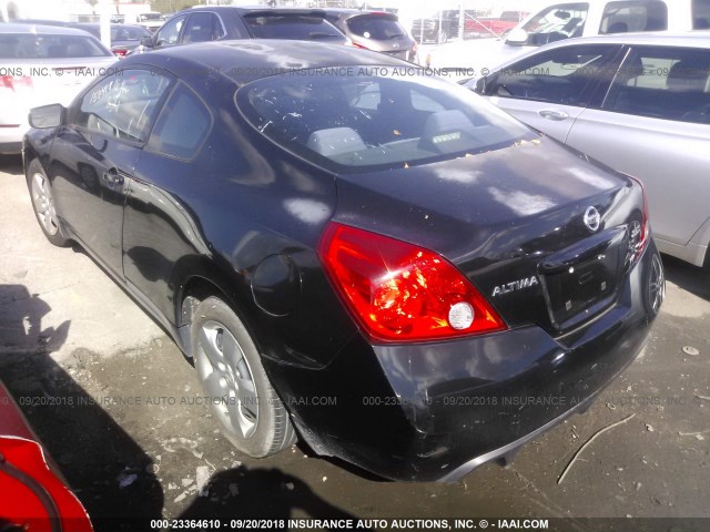 1N4AL24E88C176873 - 2008 NISSAN ALTIMA 2.5S BLACK photo 3