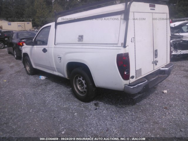 1GTCSBD92A8108800 - 2010 GMC CANYON WHITE photo 3