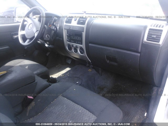 1GTCSBD92A8108800 - 2010 GMC CANYON WHITE photo 5