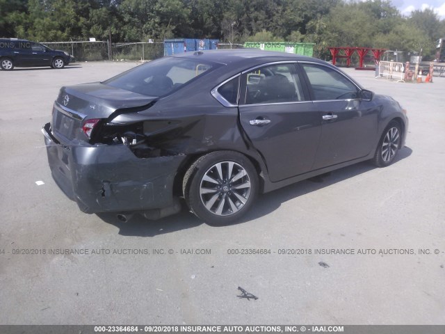 1N4AL3AP9HC138080 - 2017 NISSAN ALTIMA 2.5/S/SV/SL/SR GRAY photo 4