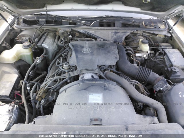 1LNLM81W2TY713695 - 1996 LINCOLN TOWN CAR EXECUTIVE Серебристый фото 10