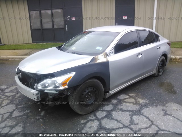 1N4AL3AP8DC263310 - 2013 NISSAN ALTIMA SILVER photo 2