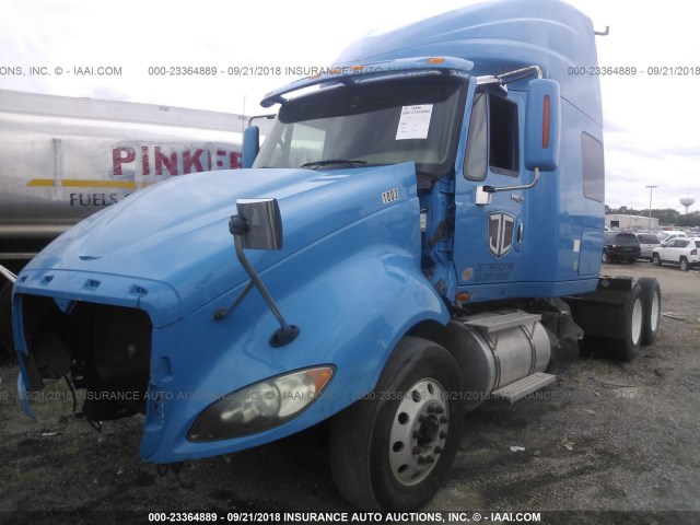 3HSCUAPR7AN204919 - 2010 INTERNATIONAL PROSTAR PREMIUM  BLUE photo 2