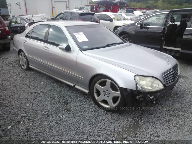 WDBNG84J24A386101 - 2004 MERCEDES-BENZ S 500 4MATIC SILVER photo 1