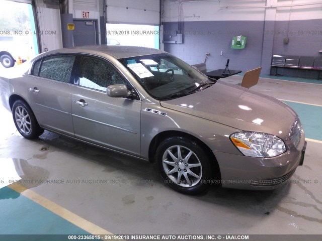 1G4HD57227U169687 - 2007 BUICK LUCERNE CXL BROWN photo 1