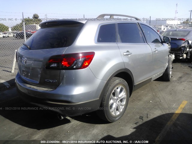 JM3TB2BV6E0435177 - 2014 MAZDA CX-9 SPORT GRAY photo 4