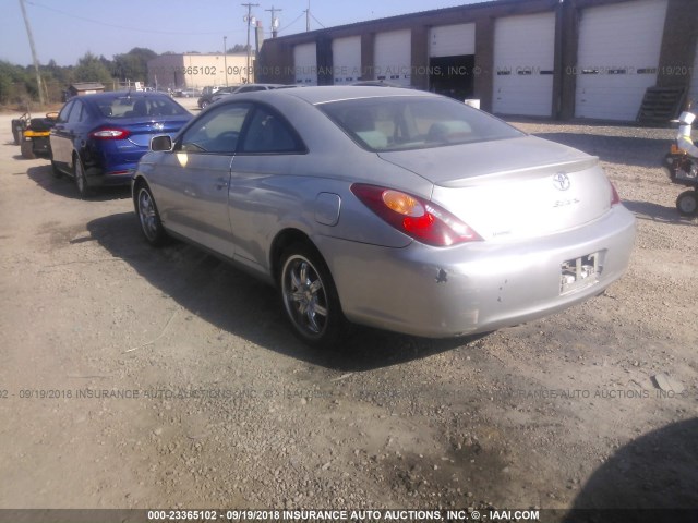 4T1CE38P85U536868 - 2005 TOYOTA CAMRY SOLARA SE/SLE Gümüş foto 3