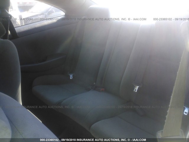 4T1CE38P85U536868 - 2005 TOYOTA CAMRY SOLARA SE/SLE Gümüş foto 8