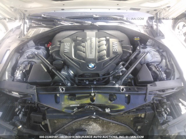 WBAYE8C52FD782147 - 2015 BMW 750 LI SILVER photo 10