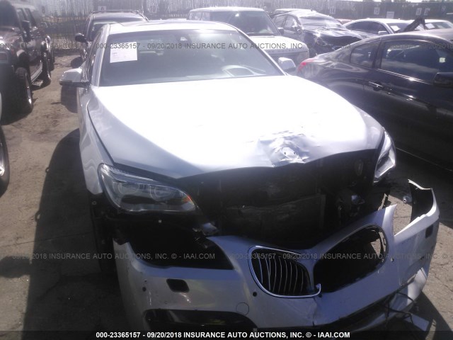 WBAYE8C52FD782147 - 2015 BMW 750 LI SILVER photo 6