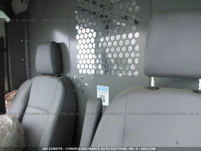 1FTBW2CM9JKA33005 - 2018 FORD TRANSIT WHITE photo 8