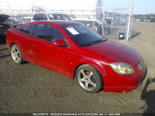 1G2AN18B387209922 - 2008 PONTIAC G5 GT BLACK photo 1