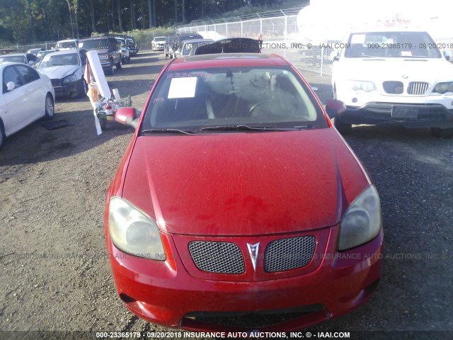 1G2AN18B387209922 - 2008 PONTIAC G5 GT BLACK photo 6