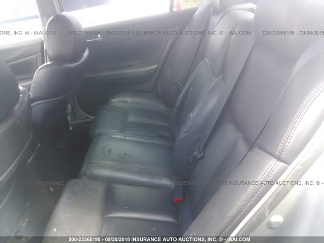 1N4AA51E09C809718 - 2009 NISSAN MAXIMA S/SV GRAY photo 8