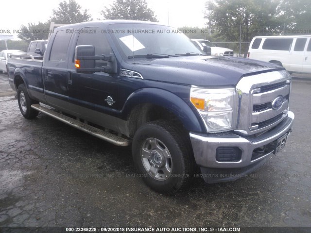 1FT7W2BT3EEB80195 - 2014 FORD F250 SUPER DUTY BLUE photo 1