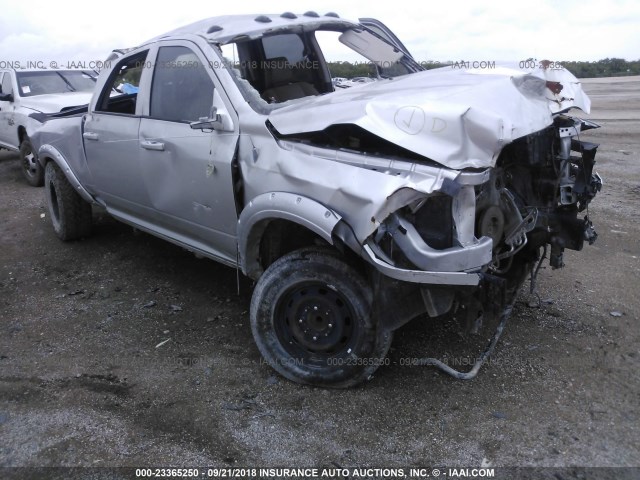 3C6UD5GL0CG189405 - 2012 DODGE RAM 2500 LONGHORN SILVER photo 1