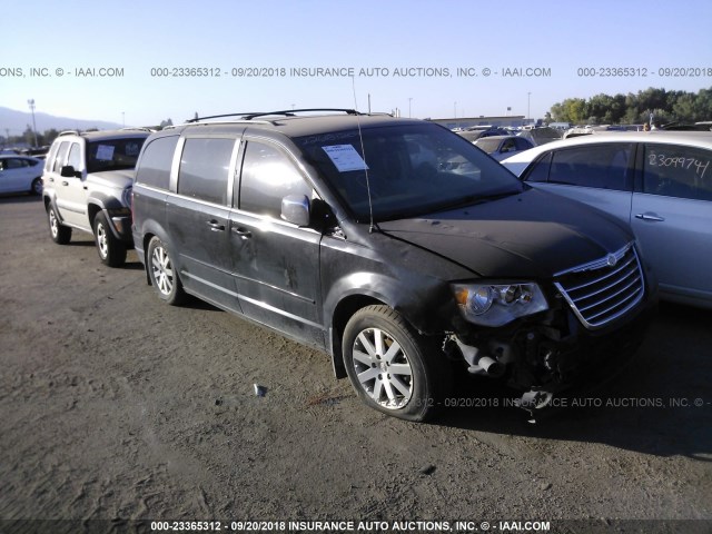 2A8HR54P28R666929 - 2008 CHRYSLER TOWN & COUNTRY TOURING BLUE photo 1