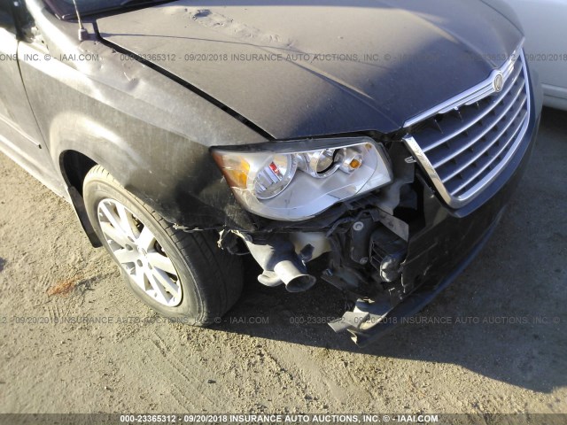 2A8HR54P28R666929 - 2008 CHRYSLER TOWN & COUNTRY TOURING BLUE photo 6