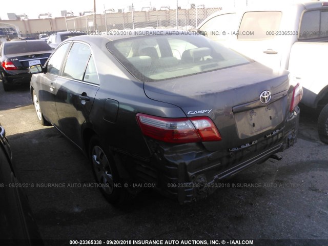 4T4BE46K49R077486 - 2009 TOYOTA CAMRY SE/LE/XLE ნაცრისფერი ფოტო 3