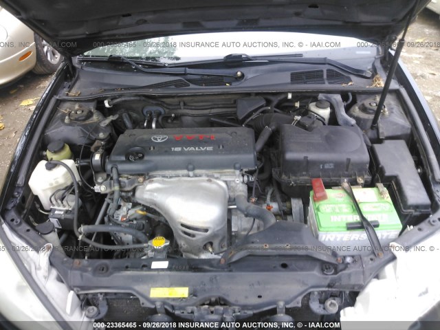 4T1BE32K86U162112 - 2006 TOYOTA CAMRY LE/XLE/SE BLACK photo 10