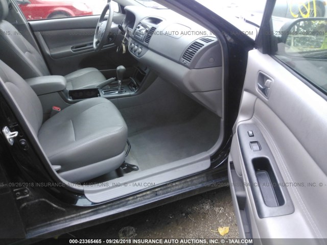 4T1BE32K86U162112 - 2006 TOYOTA CAMRY LE/XLE/SE BLACK photo 5