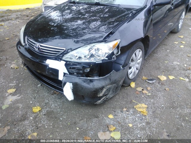 4T1BE32K86U162112 - 2006 TOYOTA CAMRY LE/XLE/SE BLACK photo 6