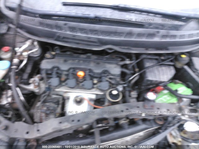 2HGFG12999H535734 - 2009 HONDA CIVIC EXL 灰色 照片 10