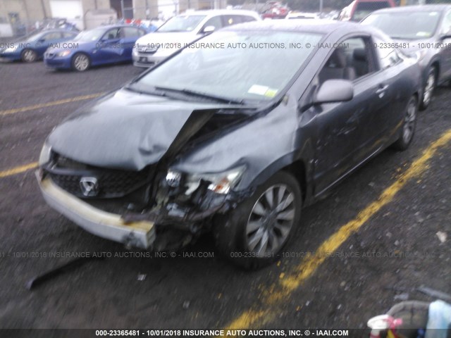 2HGFG12999H535734 - 2009 HONDA CIVIC EXL 灰色 照片 6