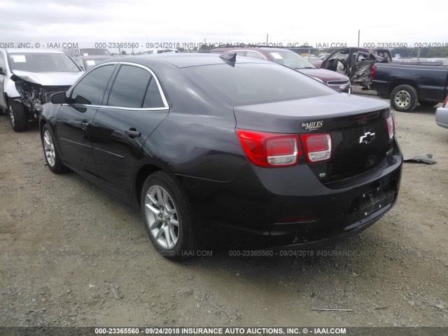 1G11C5SL9FF255535 - 2015 CHEVROLET MALIBU 1LT BLACK photo 3