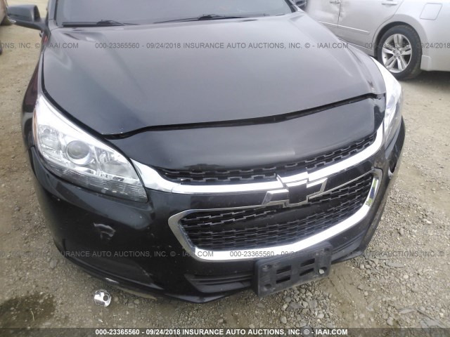 1G11C5SL9FF255535 - 2015 CHEVROLET MALIBU 1LT BLACK photo 6