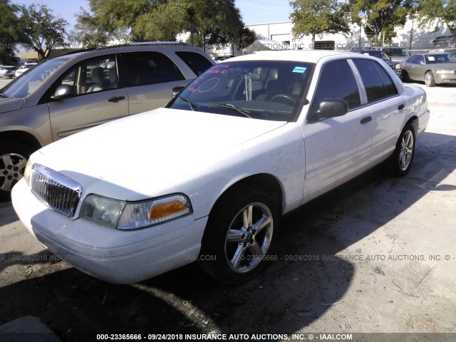 2FAFP71V48X140287 - 2008 FORD CROWN VICTORIA POLICE INTERCEPTOR WHITE photo 2