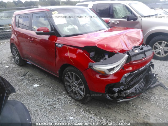 KNDJX3AA5J7574515 - 2018 KIA SOUL ! RED photo 1