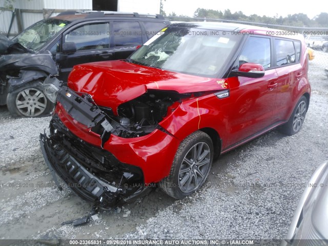 KNDJX3AA5J7574515 - 2018 KIA SOUL ! RED photo 2