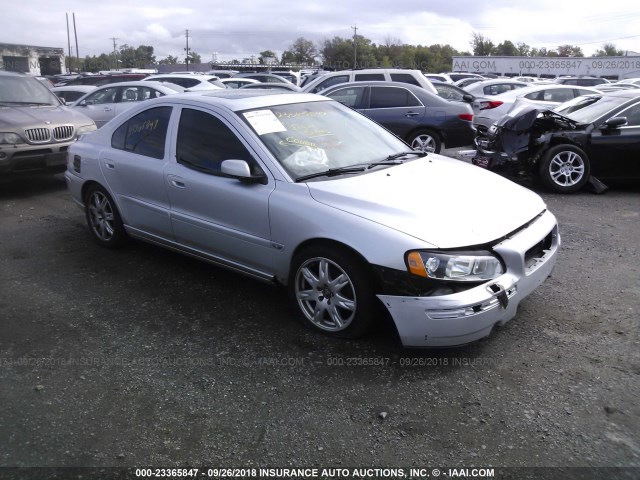 YV1RS592152440365 - 2005 VOLVO S60 2.5T SILVER photo 1