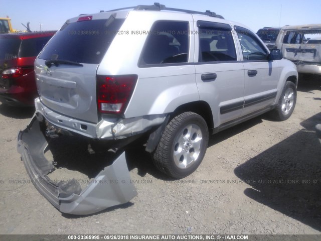 1J4GR48KX6C266113 - 2006 JEEP GRAND CHEROKEE LAREDO/COLUMBIA/FREEDOM 银色 照片 4