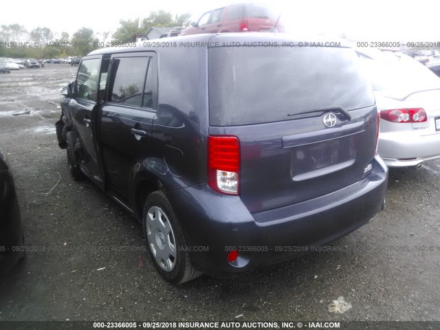 JTLZE4FE4CJ008916 - 2012 TOYOTA SCION XB Күлгін фото 3