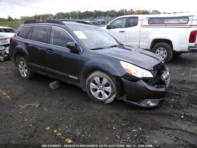 4S4BRBKC1B3436368 - 2011 SUBARU OUTBACK 2.5I LIMITED GRAY photo 1