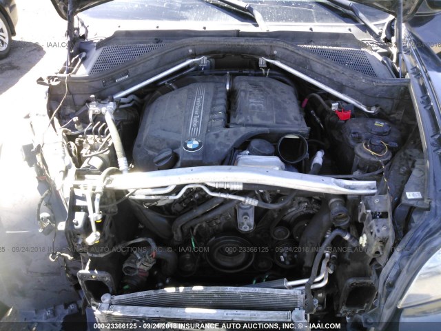 5UXZV4C5XD0B12254 - 2013 BMW X5 XDRIVE35I Tünd mavi foto 10