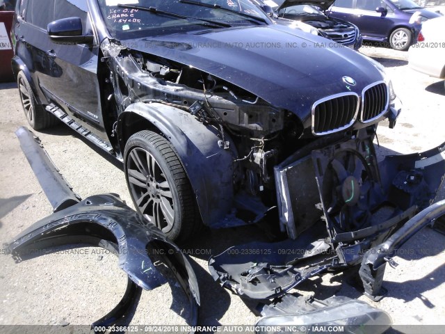5UXZV4C5XD0B12254 - 2013 BMW X5 XDRIVE35I Tünd mavi foto 6