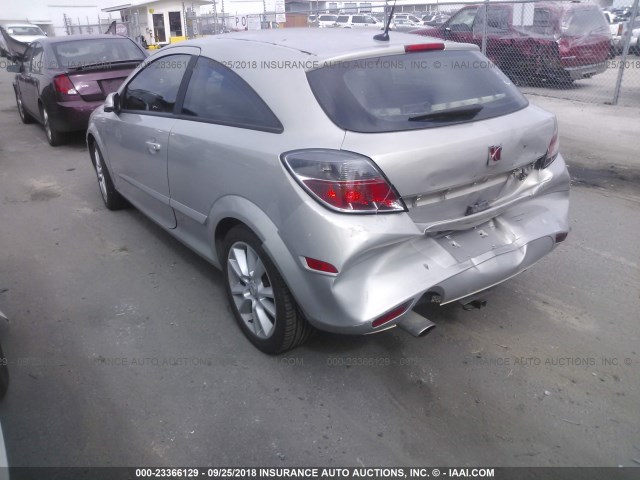 W08AT271885137362 - 2008 SATURN ASTRA XR SILVER photo 3